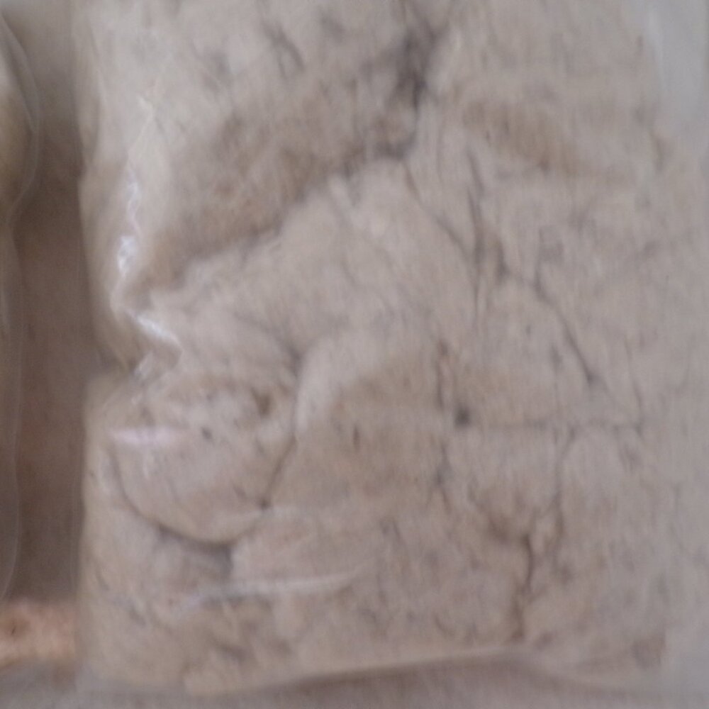 1 lb Organic Wool Noil Stuffing Natural Color New Made in USA